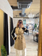 Trench con banda laterale bi-color Susy Mix