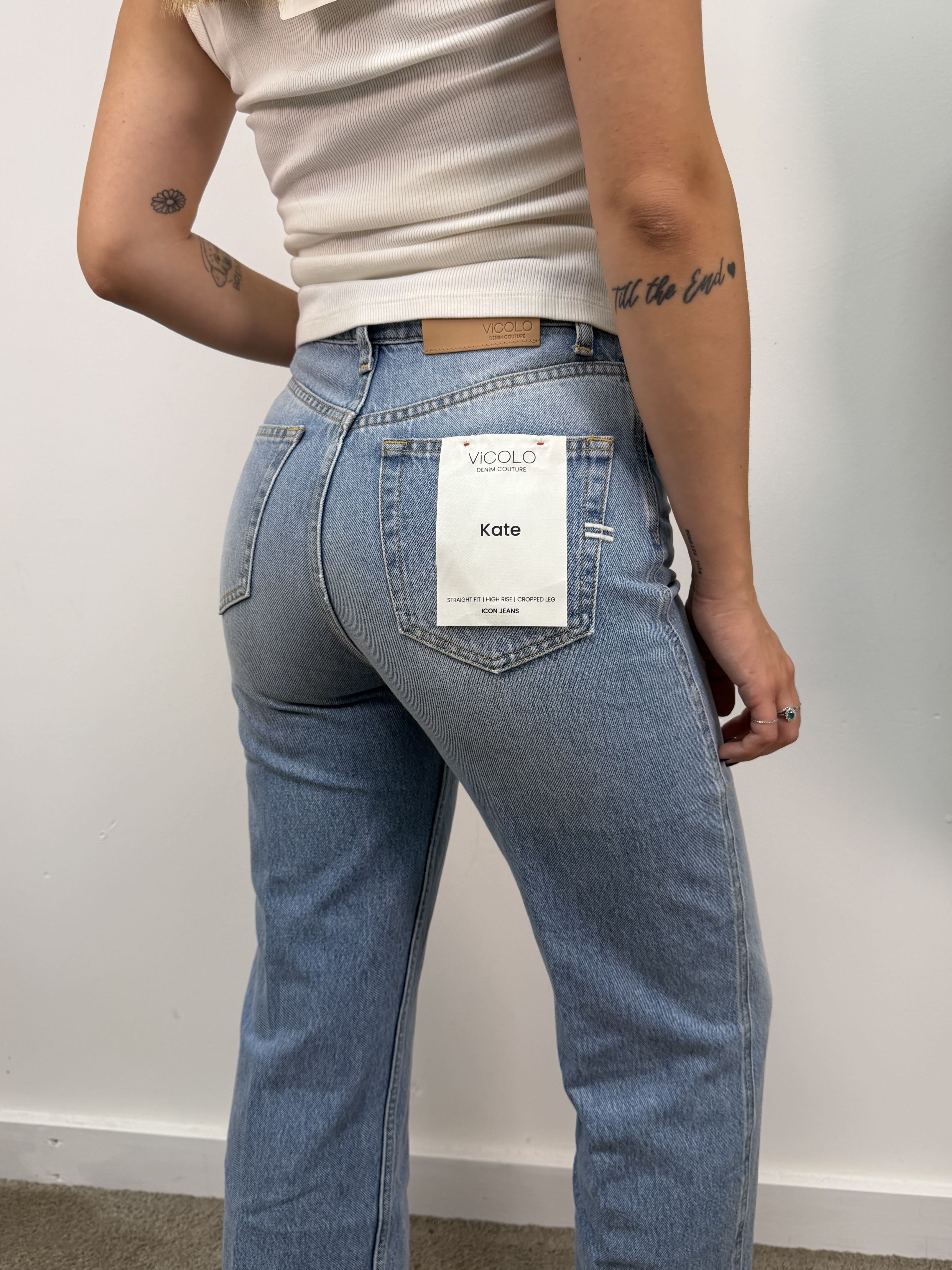 Jeans Kate denim chiaro Vicolo