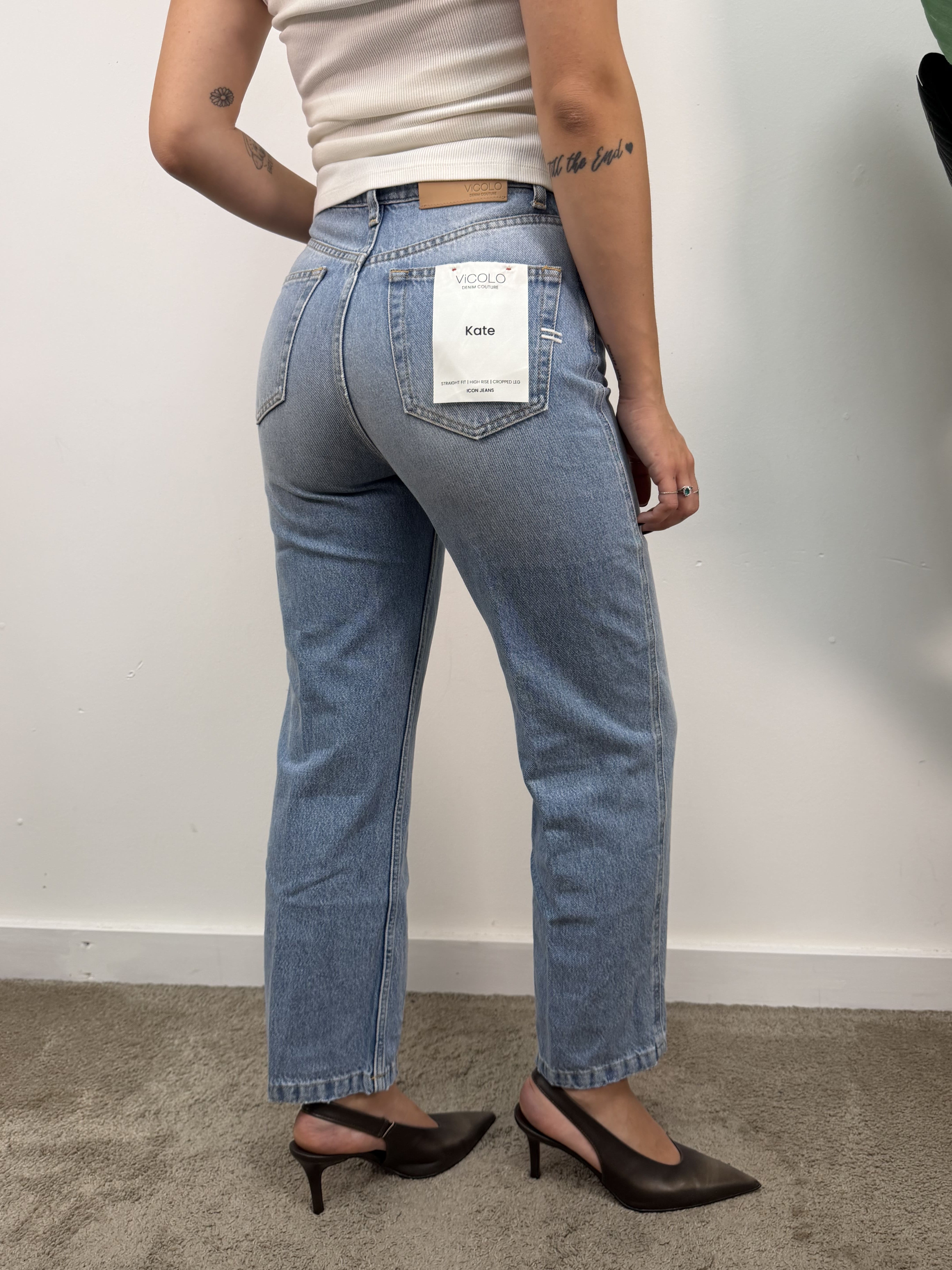 Jeans Kate denim chiaro Vicolo