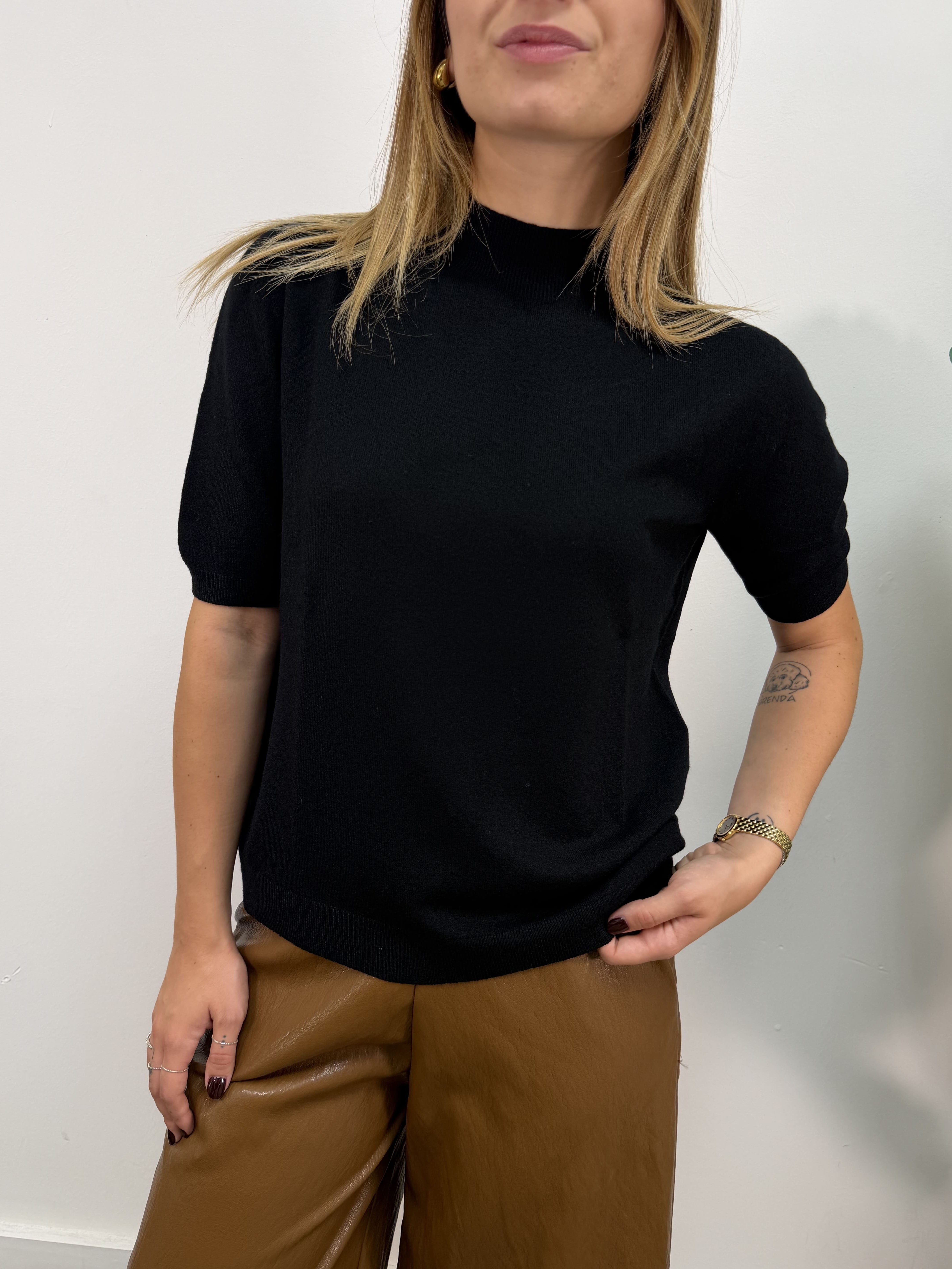 Maglia lupetto manica corta MyD