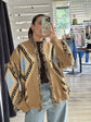 Cardigan stampa etnica Tensione In