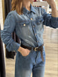 Tuta intera in denim Tensione In