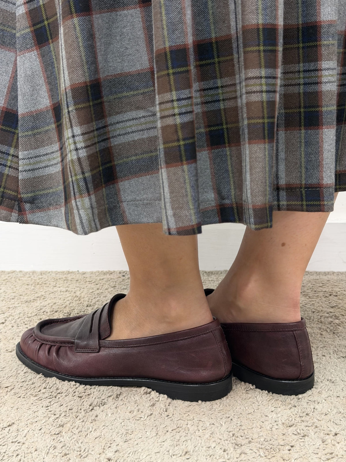 Mocassino in pelle spazzolata Divine Follie