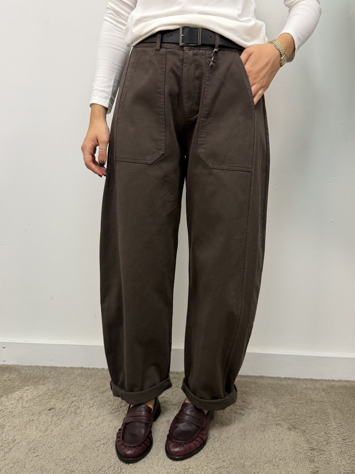 Pantalone stellina tinto capo Susy Mix