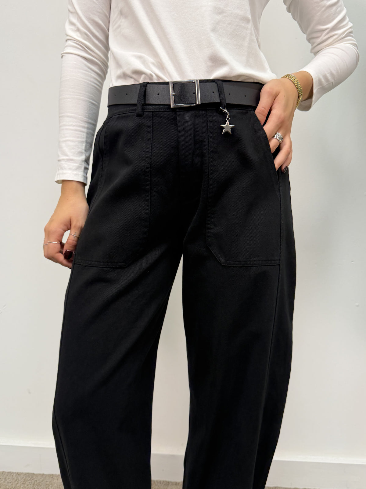 Pantalone stellina tinto capo Susy Mix