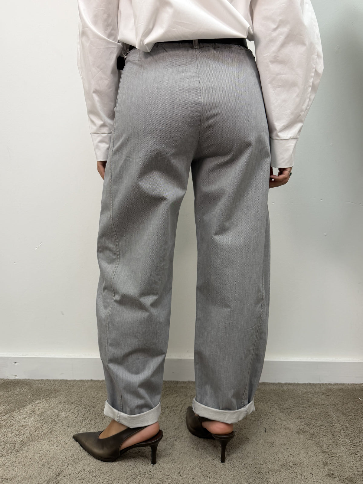 Pantalone ovetto grigio Susy Mix
