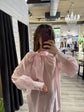 Camicia in lyocell con fiocco Dixie