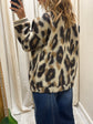 Giacca cardigan lana cotta animalier BSB