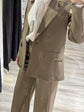 Completo giacca monopetto e pantalone gamba dritta Dixie