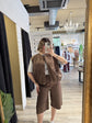 Gilet bomber con tasconi e zip Dixie