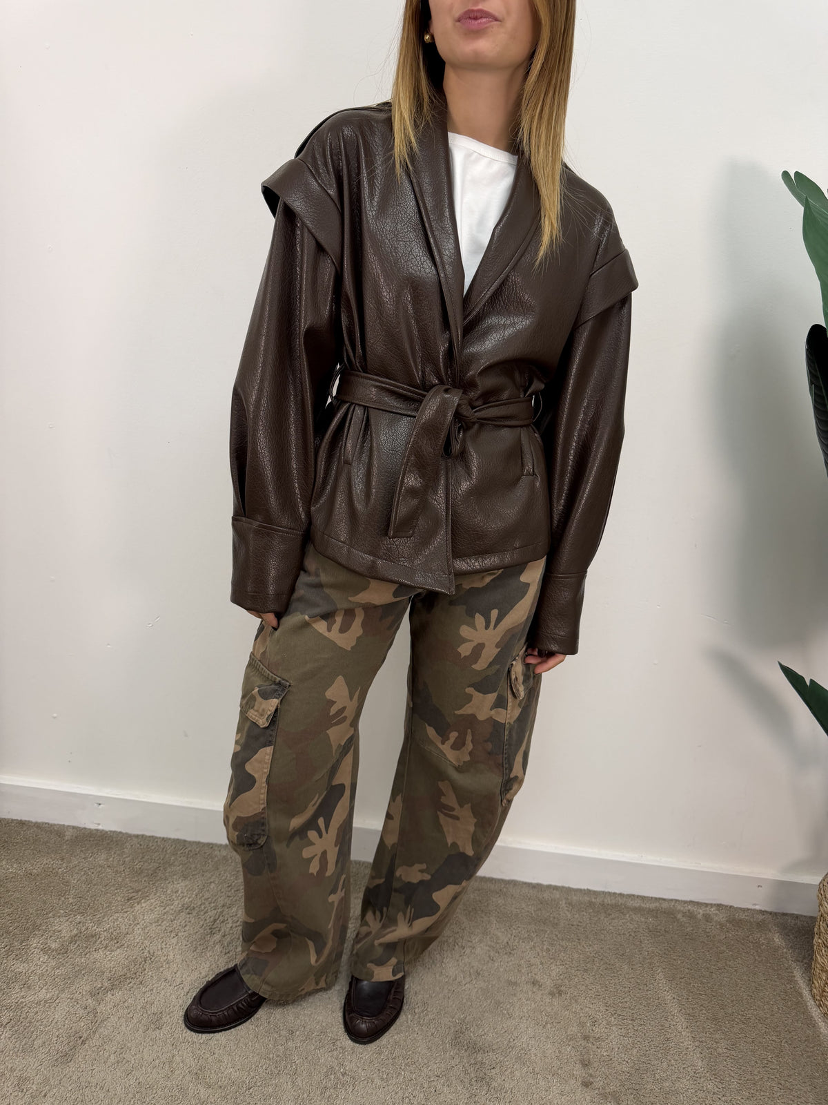 Pantalone cargo camouflage HaveOne