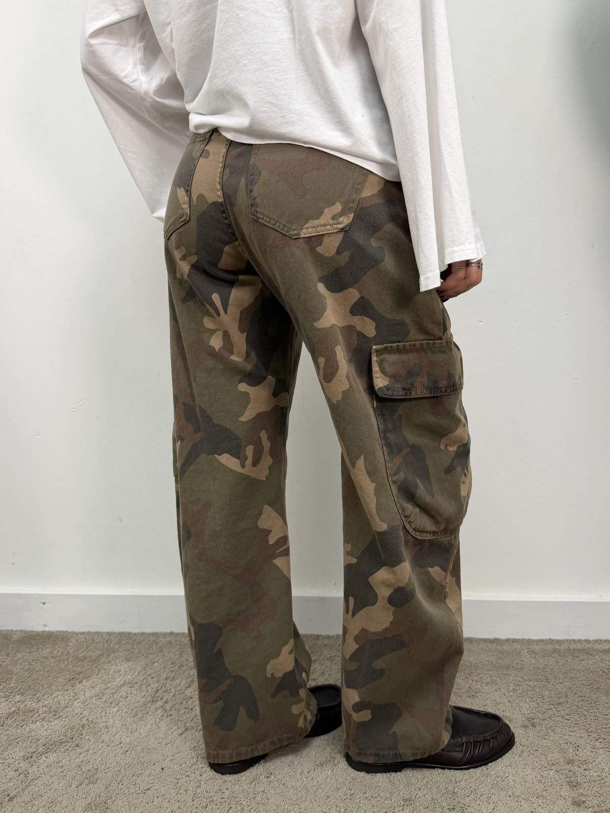 Pantalone cargo camouflage HaveOne