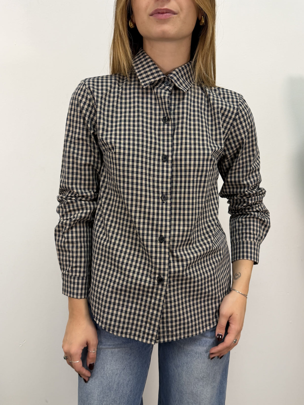 Camicia regular stampa check MyD