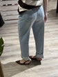 Jeans con risvolto e rotture Susy Mix