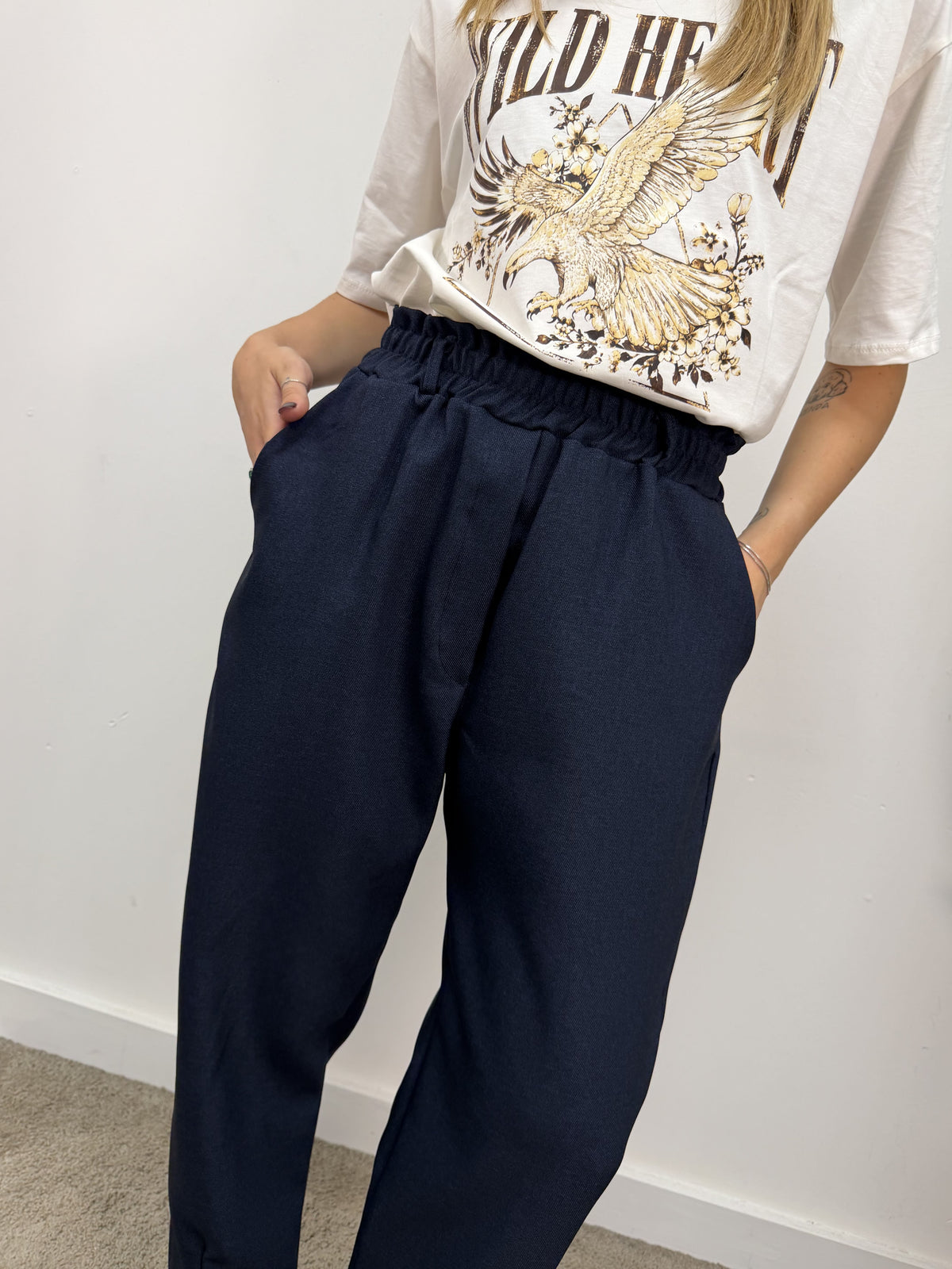 Pantalone ovetto a caramella MyD