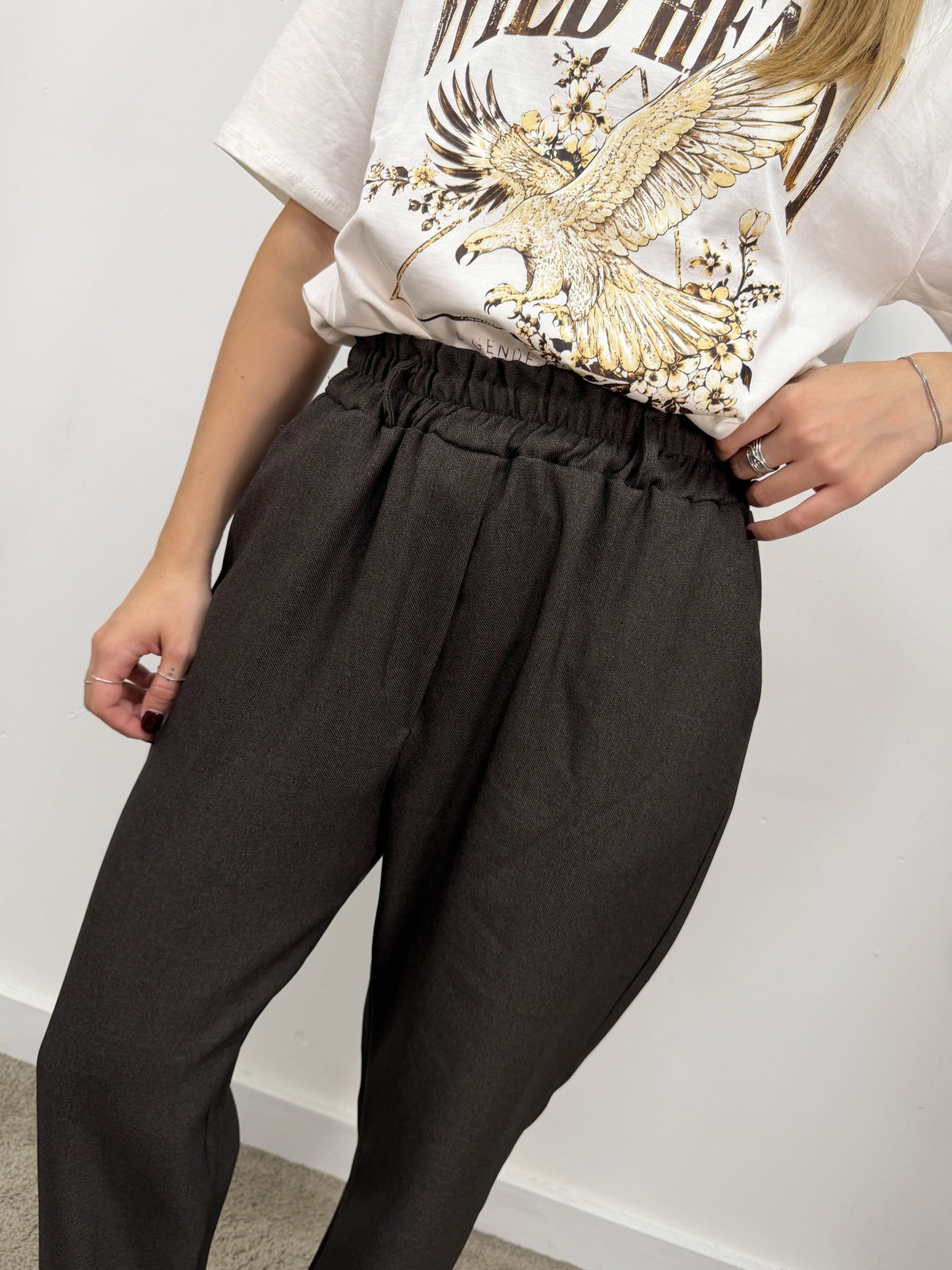 Pantalone ovetto a caramella MyD