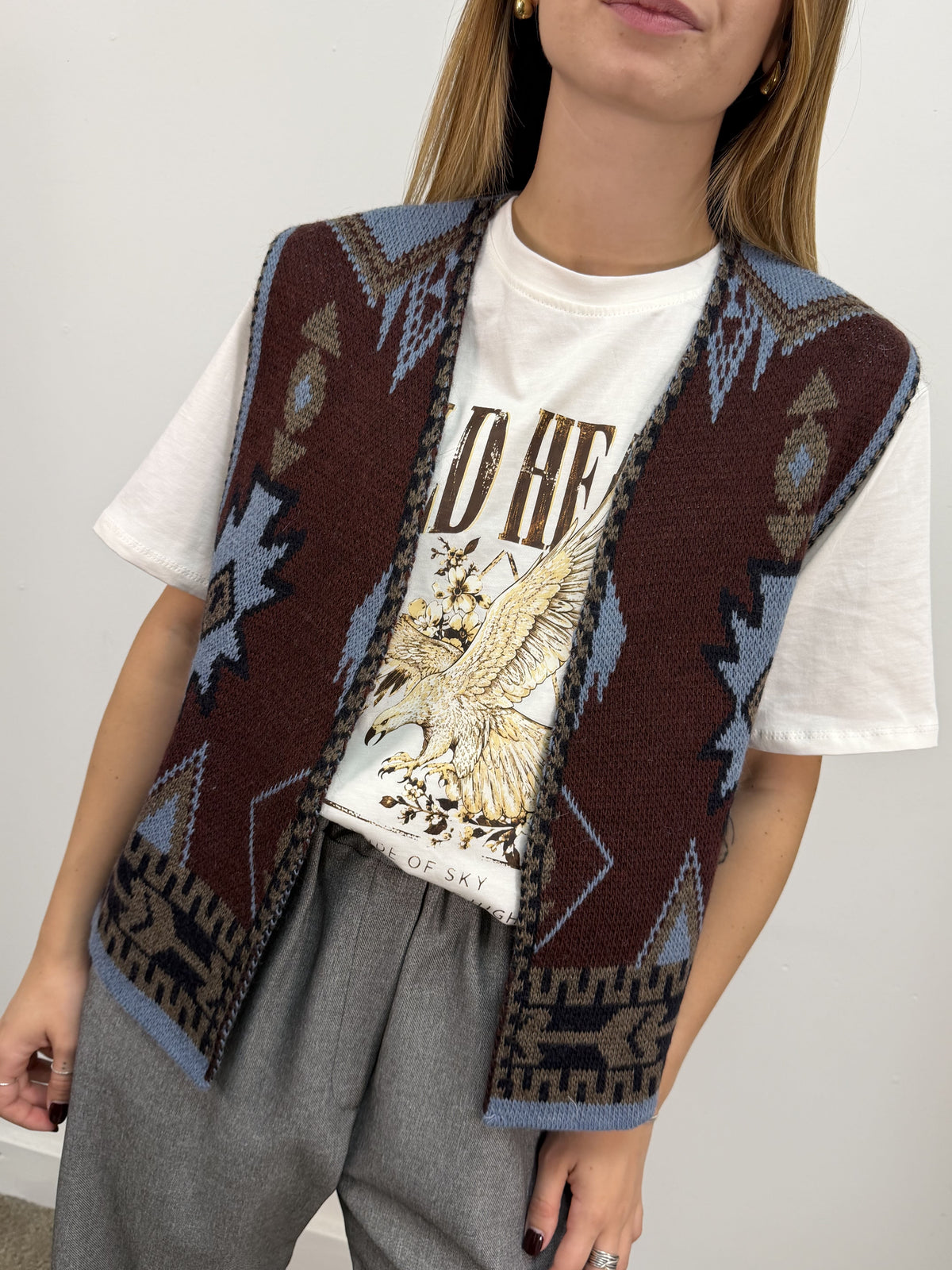 Gilet fantasia etnica Susy Mix
