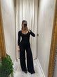 Pantalone palazzo in maglia HaveOne