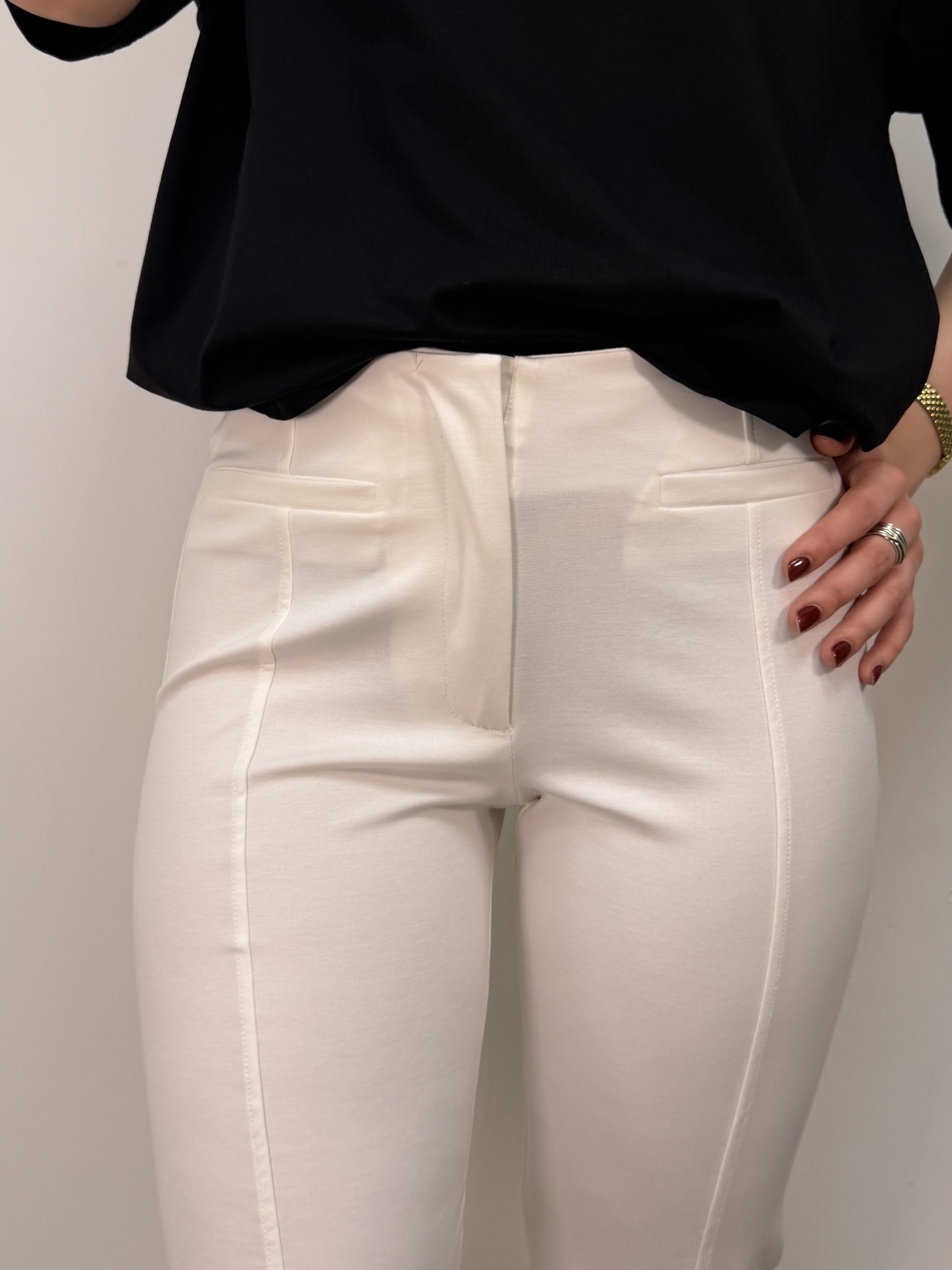 Pantalone capri punto milano Tensione In