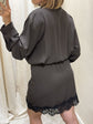 Abito corto con inserti in pizzo Tensione In - GiuGiò | Shop online