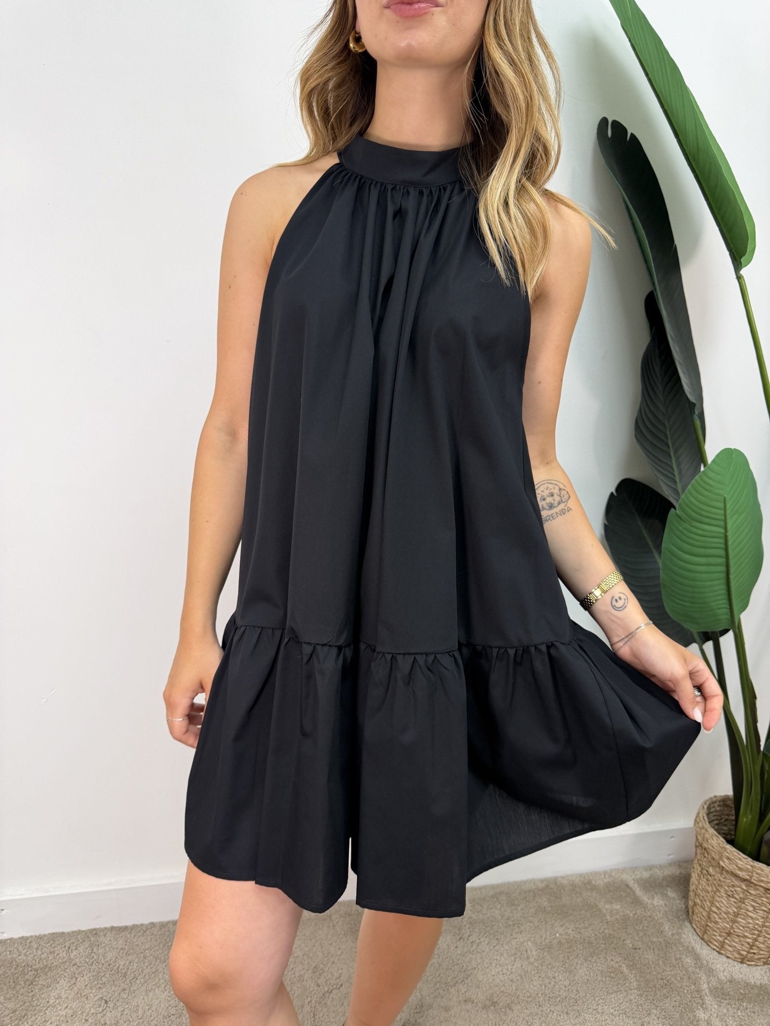 Abito corto scollo america Vicolo - GiuGiò | Shop online