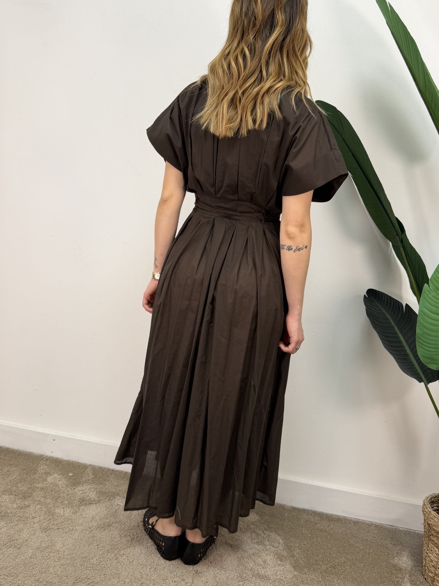 Abito Emma sfiancato in cotone MyD - GiuGiò | Shop online