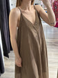 Abito in rayon con bretellina Susy Mix - GiuGiò | Shop online
