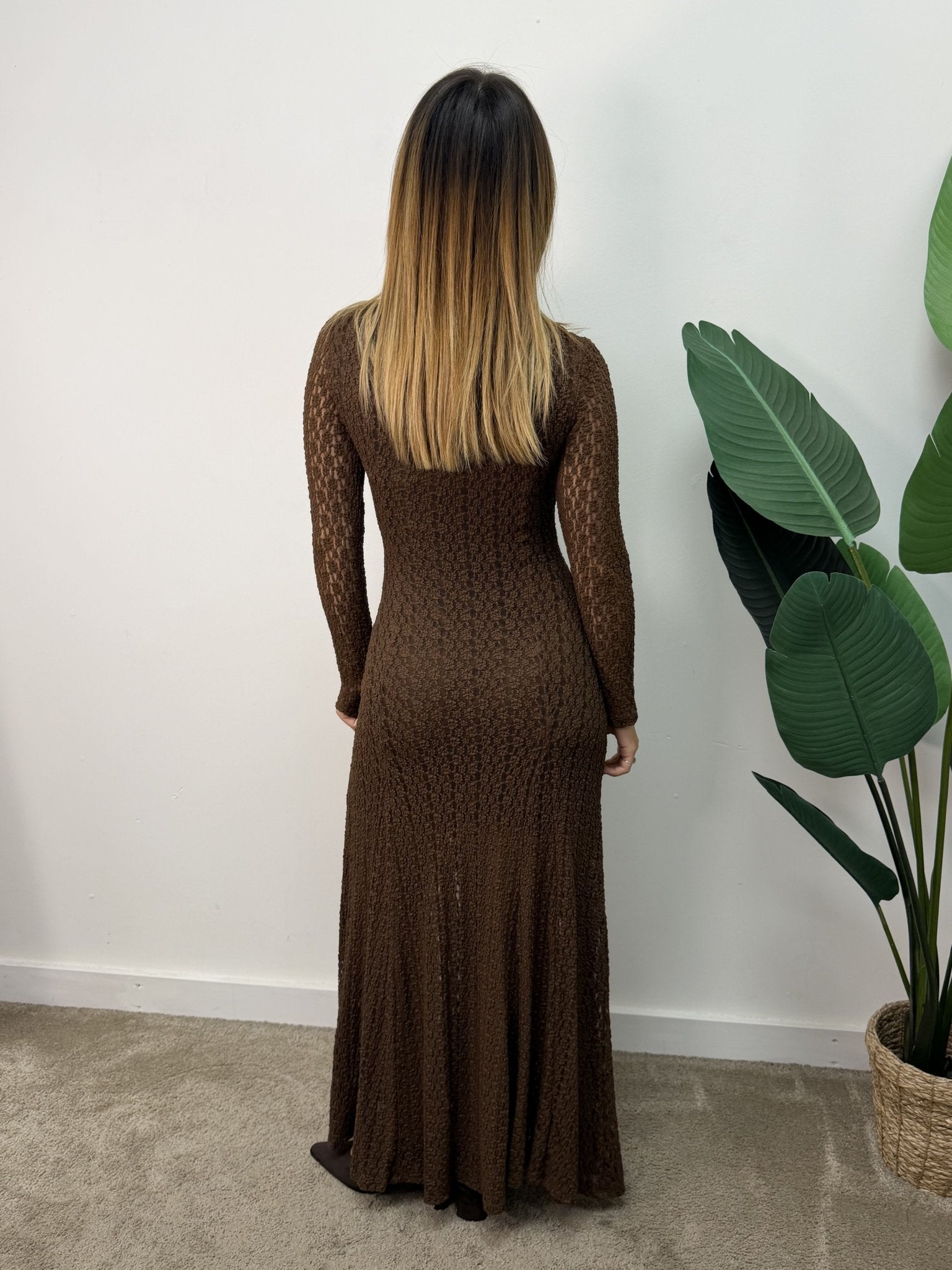 Abito lungo pizzo Scarlet MyD - GiuGiò | Shop online