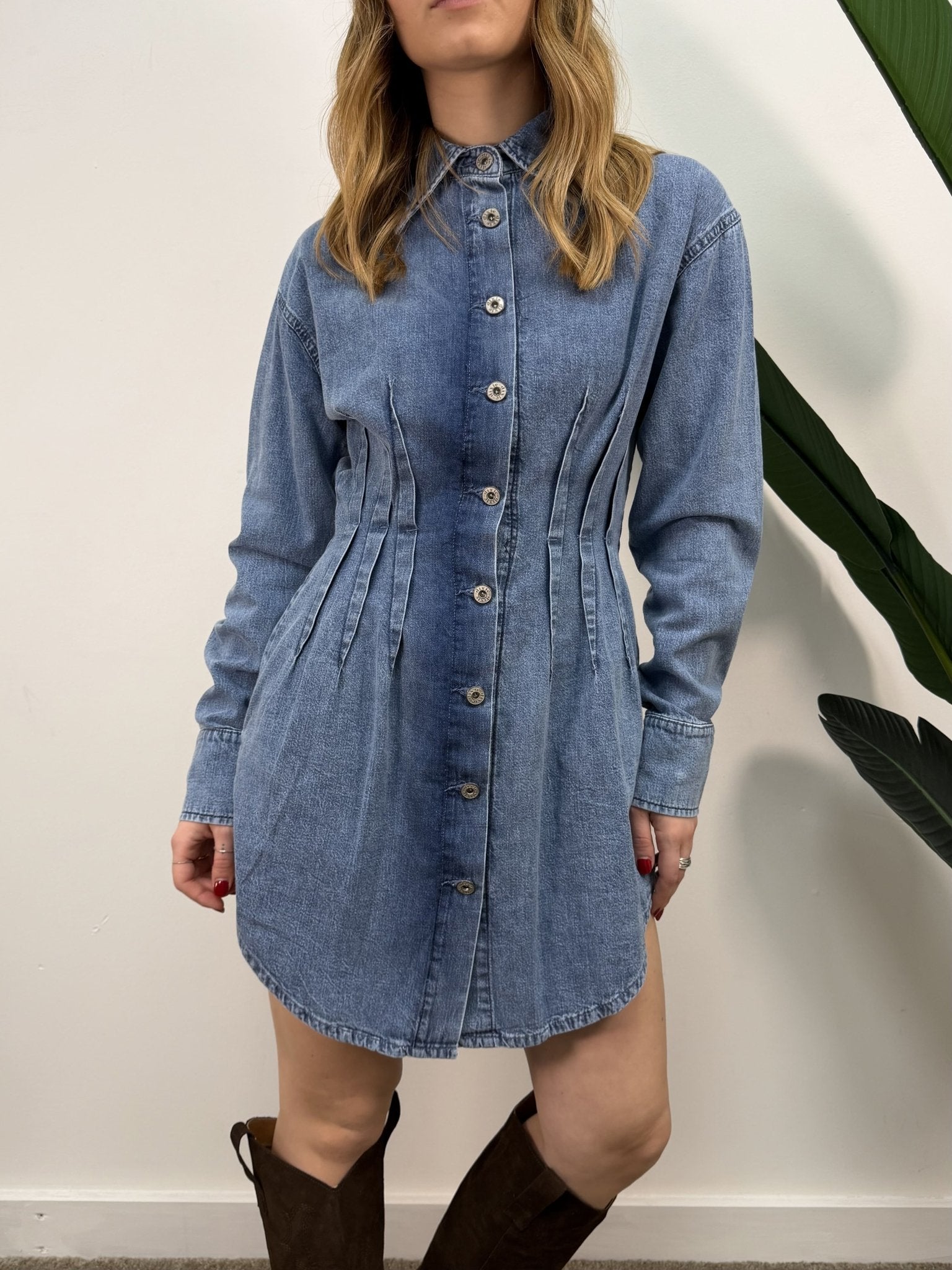Abito sfiancato in denim Dixie - GiuGiò | Shop online