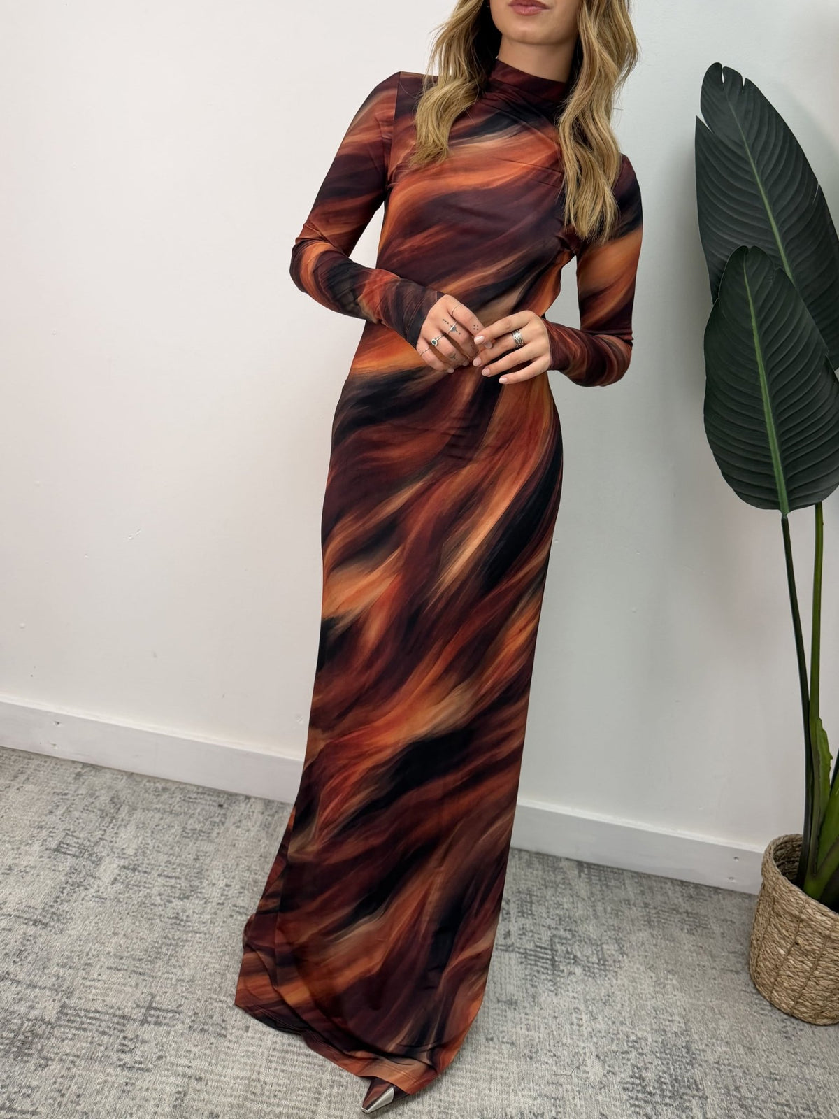 Abito silhouette tie-dye Tensione In LIMITED EDITION - GiuGiò | Shop online