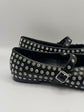 Ballerina in ecopelle e strass con cinturino Divine Follie - GiuGiò | Shop online