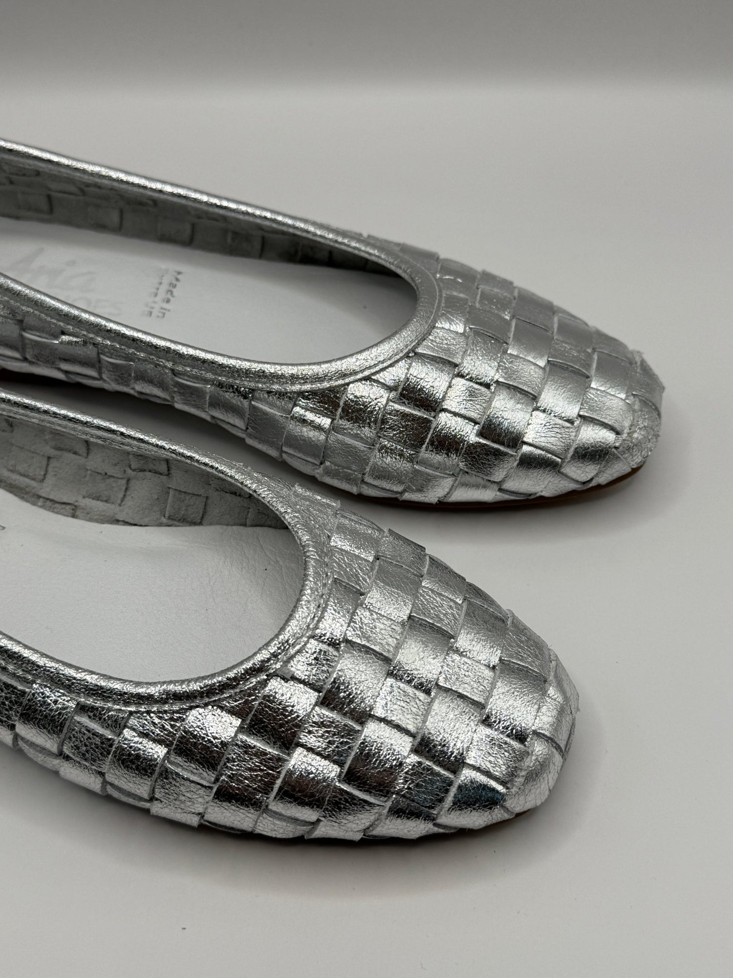 Ballerina intrecciata in pelle Aria - GiuGiò | Shop online
