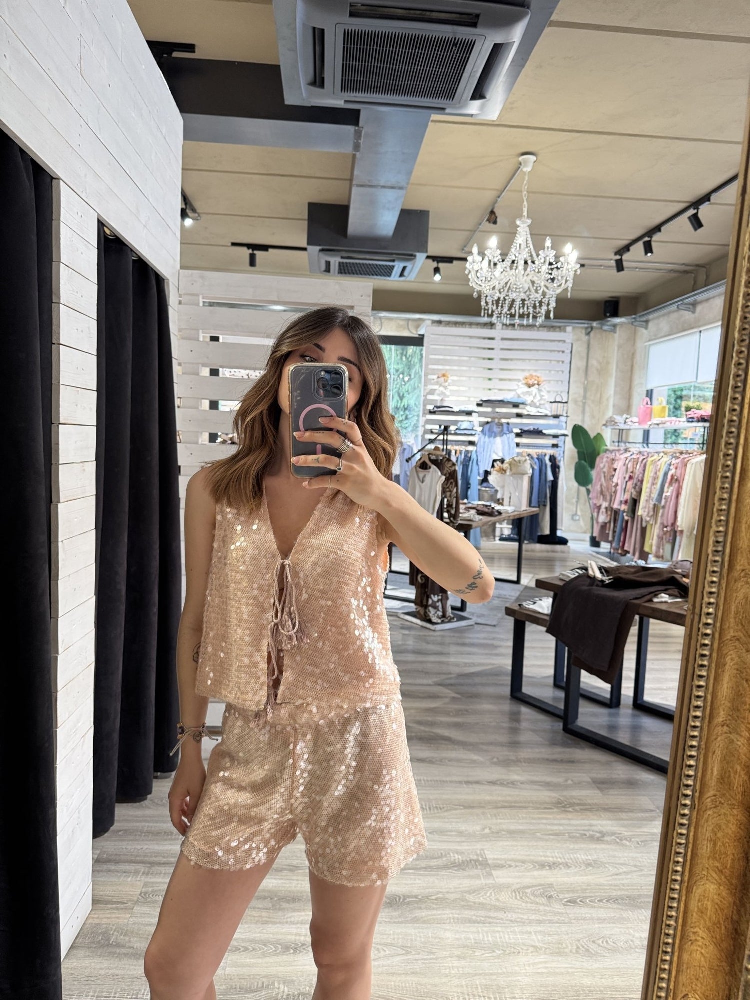 Bermuda con paillettes Dixie - GiuGiò | Shop online