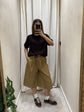 Bermuda in cotone con maxi pinces Tensione In - GiuGiò | Shop online