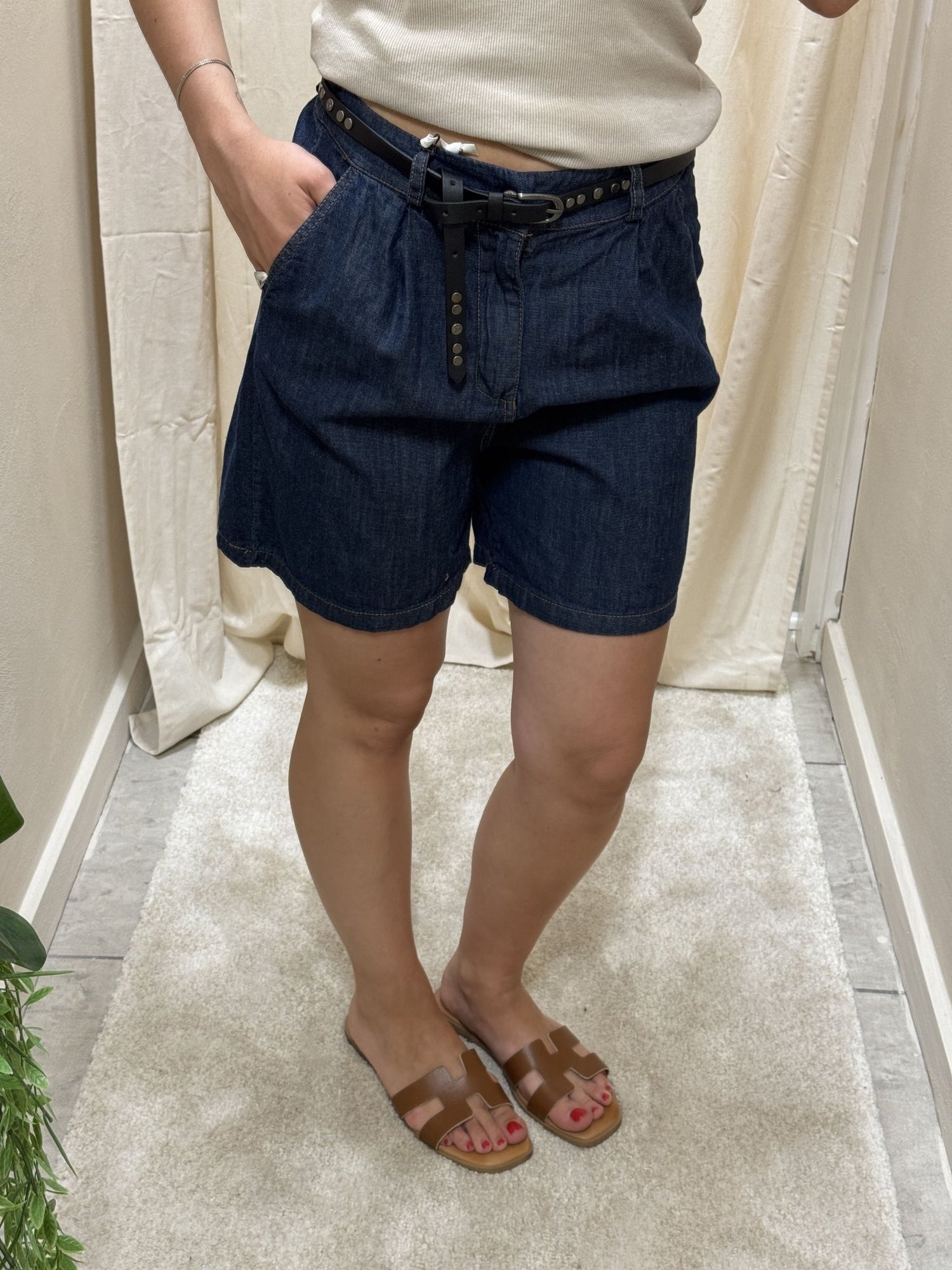 Bermuda in denim Susy Mix - GiuGiò | Shop online