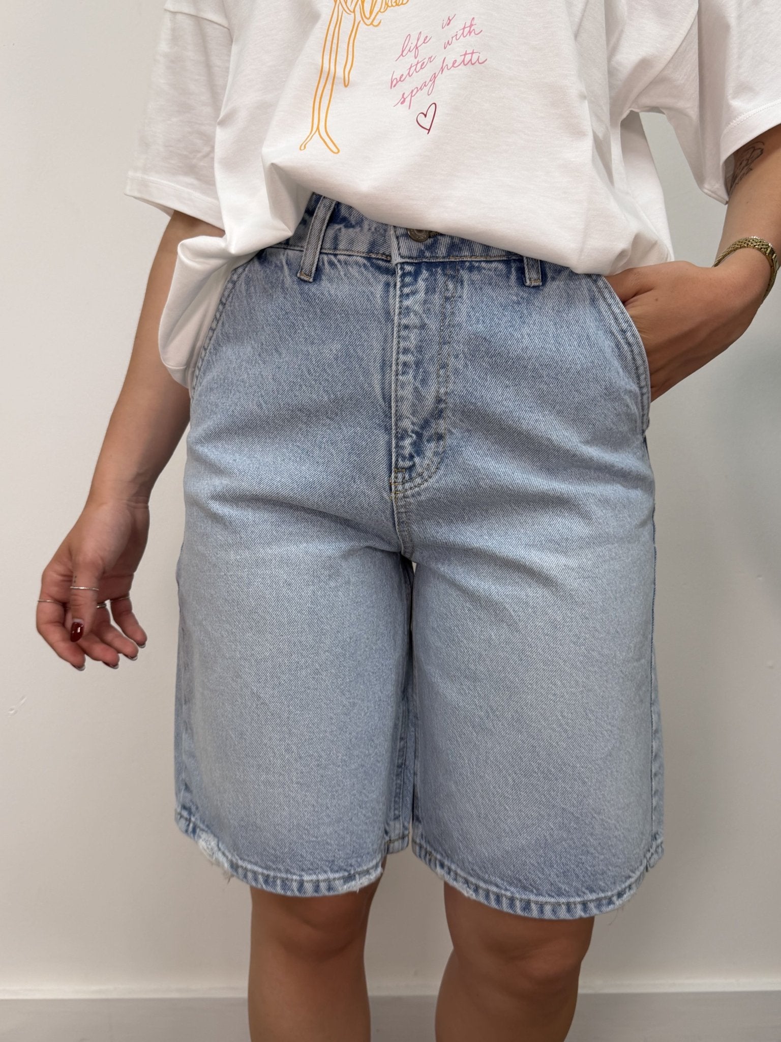 Bermuda jeans VICOLO - GiuGiò | Shop online