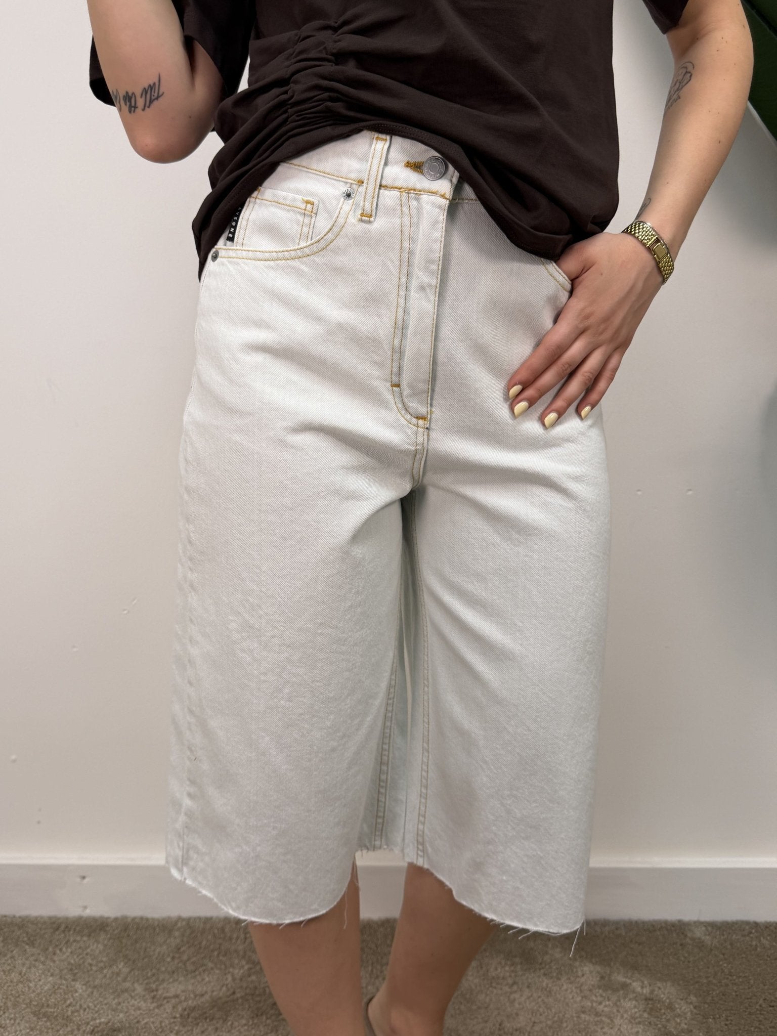 Bermuda Rebby denim chiaro HaveOne - GiuGiò | Shop online