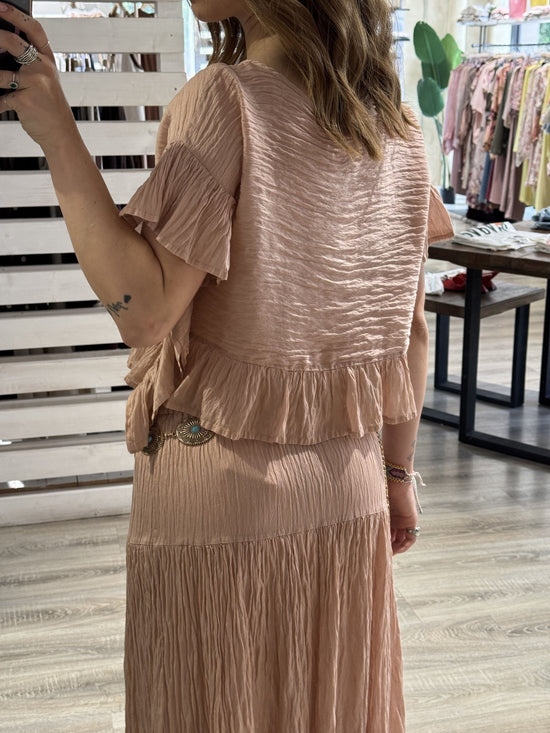 Blusa in lino goffrato con voile Susy Mix - GiuGiò | Shop online