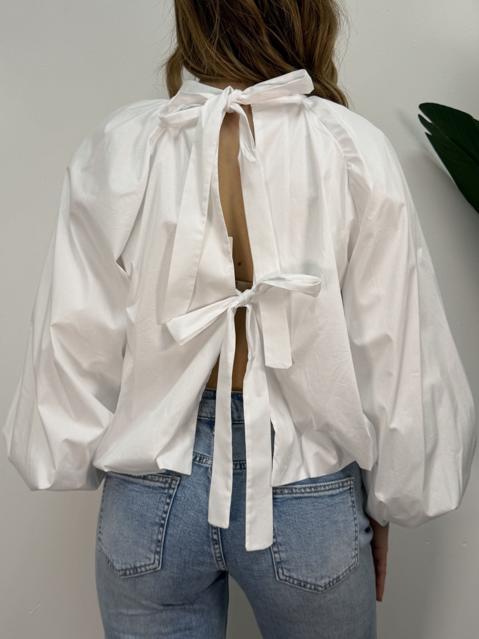 Blusa in popeline con fiocchi Tensione In - GiuGiò | Shop online