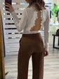 Body in pizzo manica lunga HaveOne - GiuGiò | Shop online