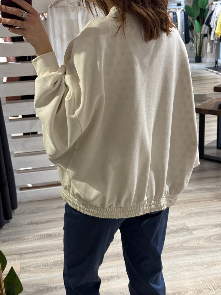 Bomber cardigan in felpa Brend - GiuGiò | Shop online