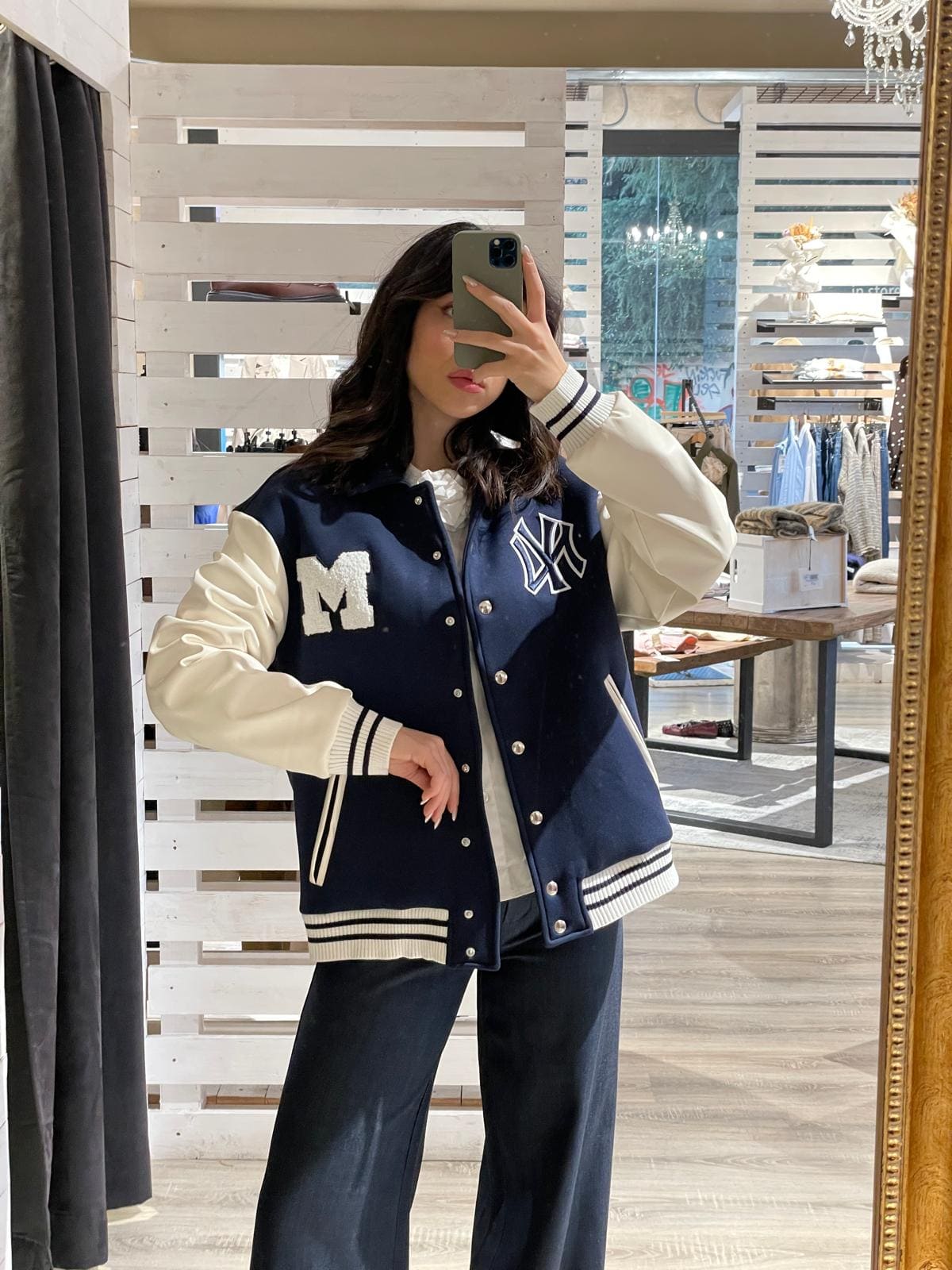 Bomber college New York MyD - GiuGiò | Shop online