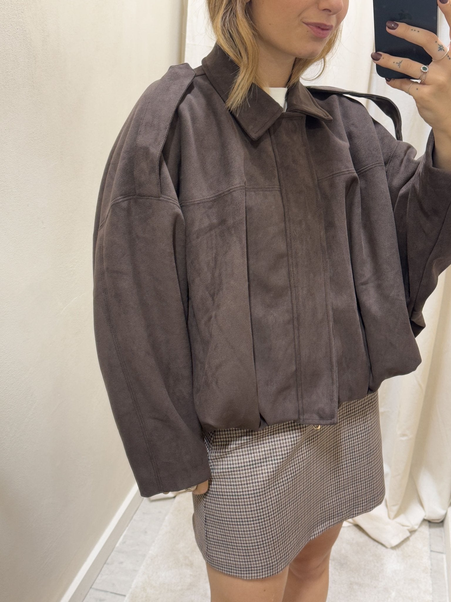 Bomber over in eco dainetto Susy Mix - GiuGiò | Shop online