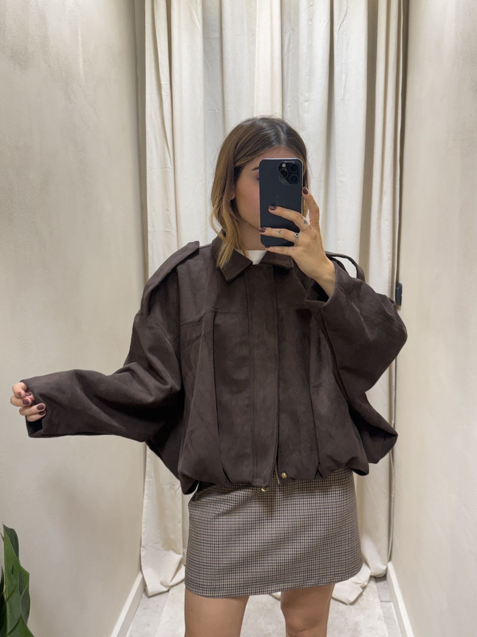 Bomber over in eco dainetto Susy Mix - GiuGiò | Shop online