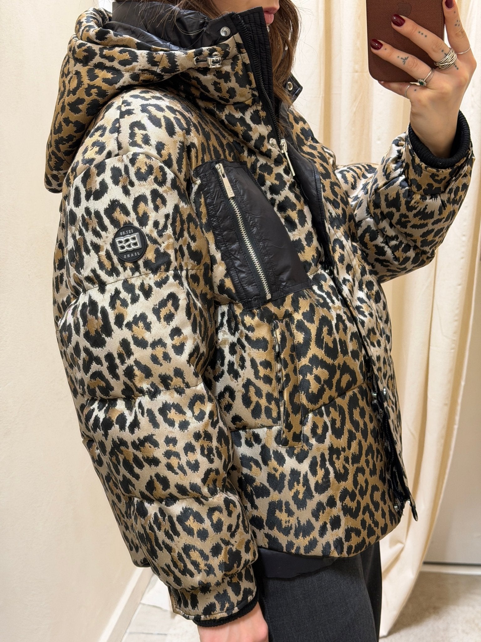 Bomber piumino maculato BSB - GiuGiò | Shop online