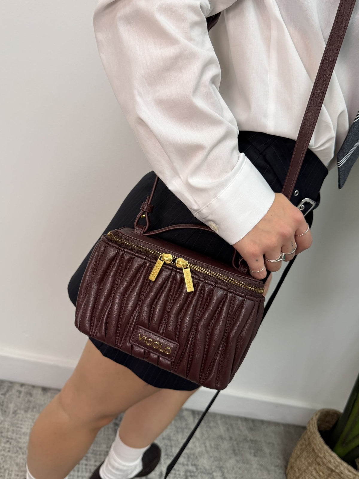 Borsa Charlotte trapuntata puffy Vicolo - GiuGiò | Shop online