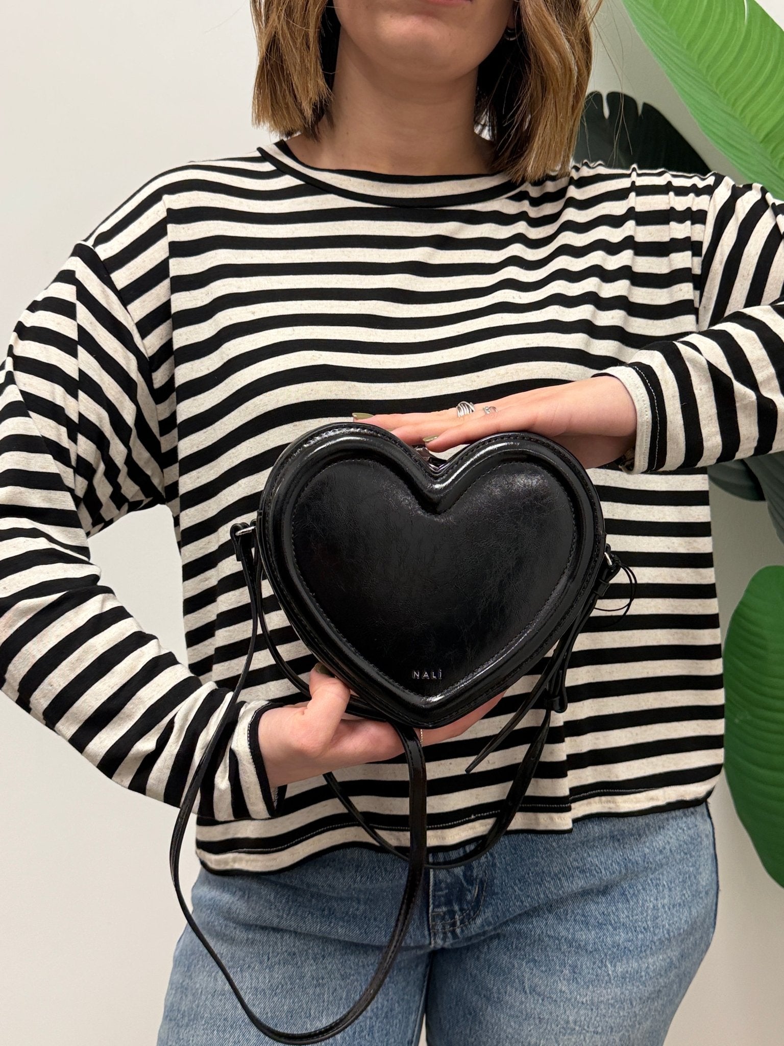 Borsa cuore rigida con tracolla Nalì - GiuGiò | Shop online