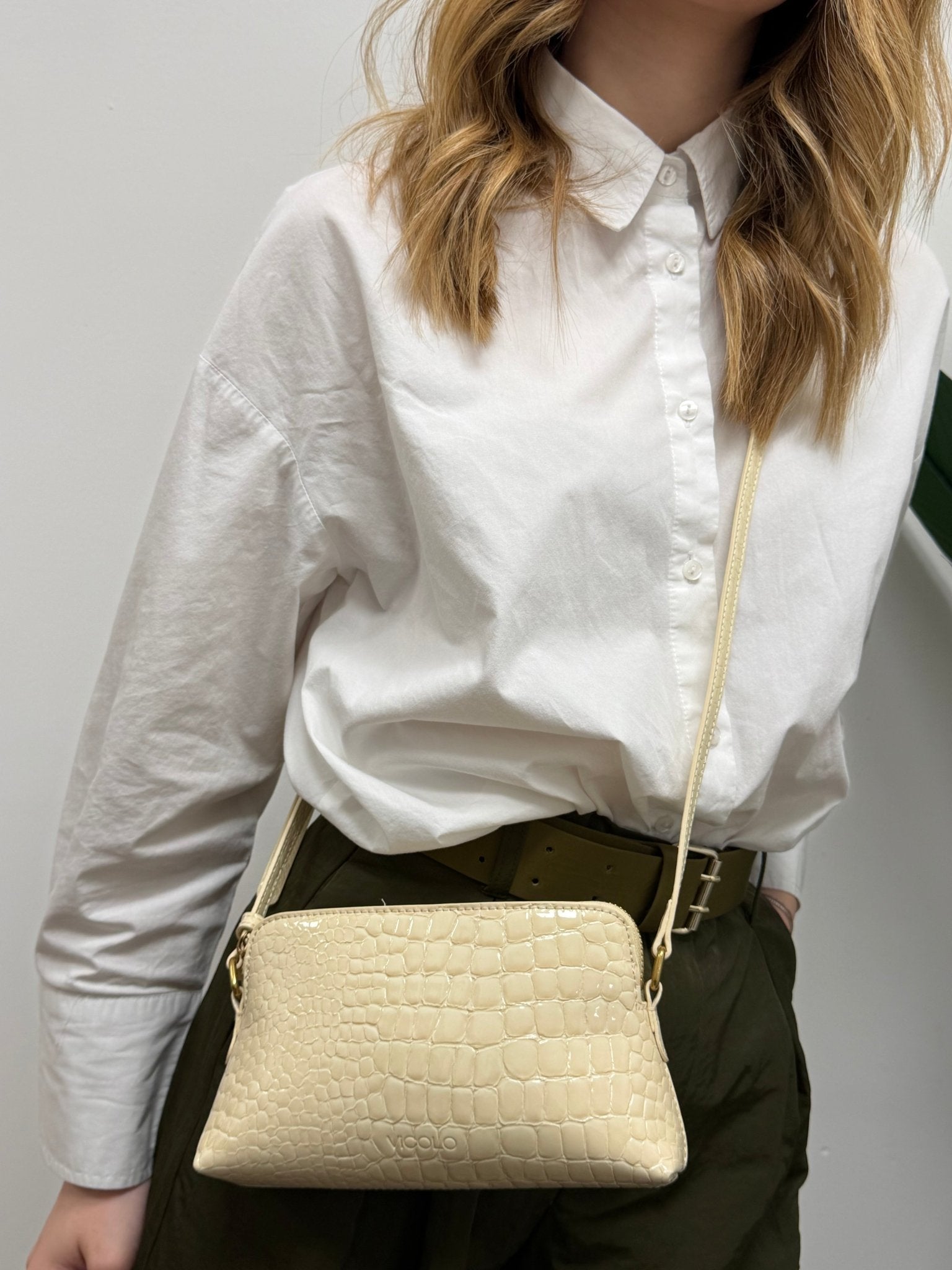 Borsa Essential in vinile effetto cocco VICOLO - GiuGiò | Shop online