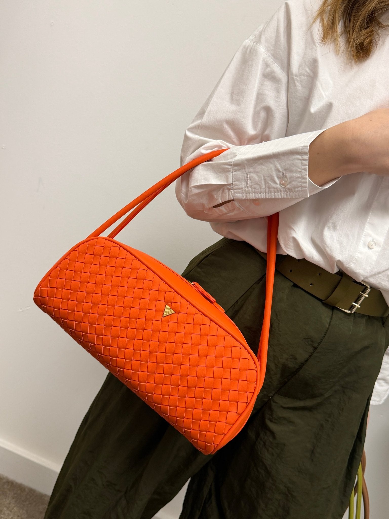 Borsa Hicari intrecciata in ecopelle VICOLO - GiuGiò | Shop online