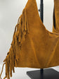 Borsa sacchetto con frange in crosta MyD - GiuGiò | Shop online